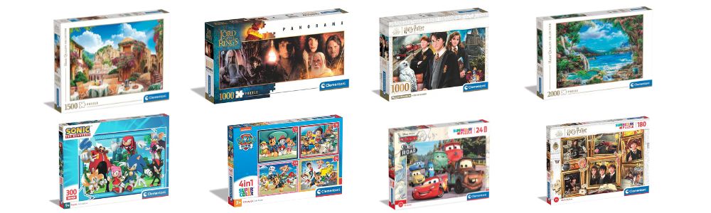 Puzzles para Niños y Adultos Clementoni