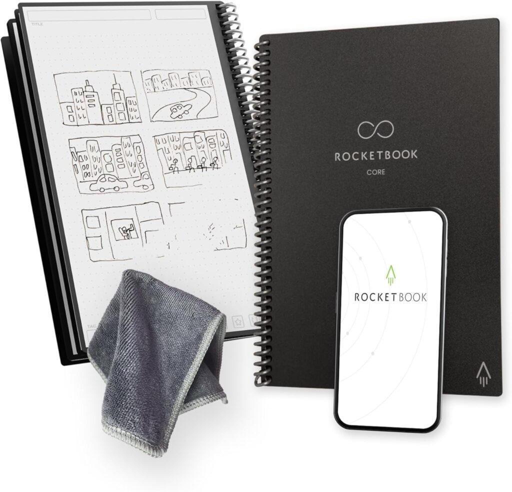 Rocketbook Core Cuaderno Espiral Reutilizable