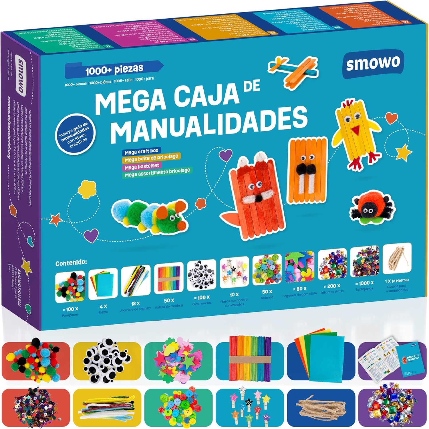 Smowo® Kit Creativo de Manualidades DIY
