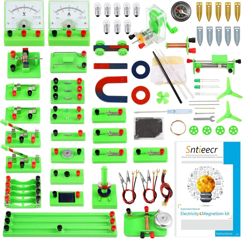 Sntieecr Kit de Circuito Eléctrico de Física STEM