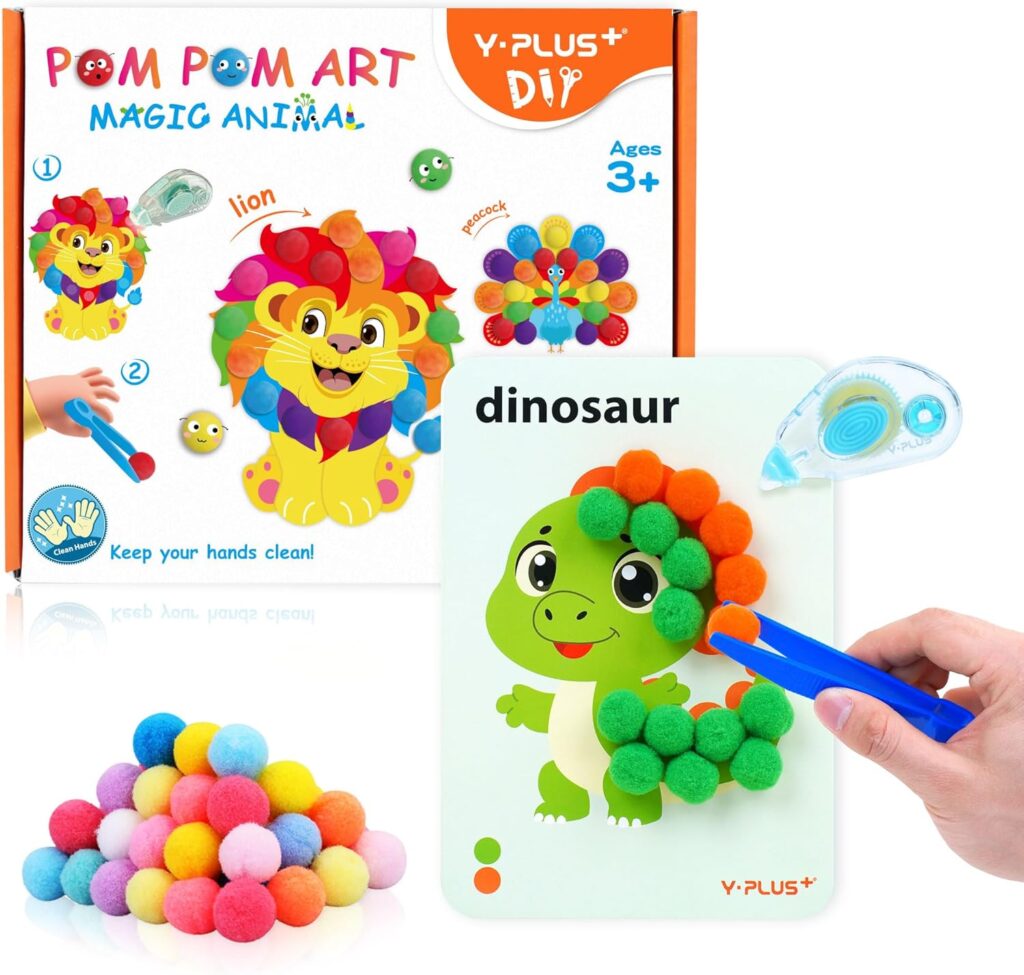 Yplus Pompoms Art para Manualidades