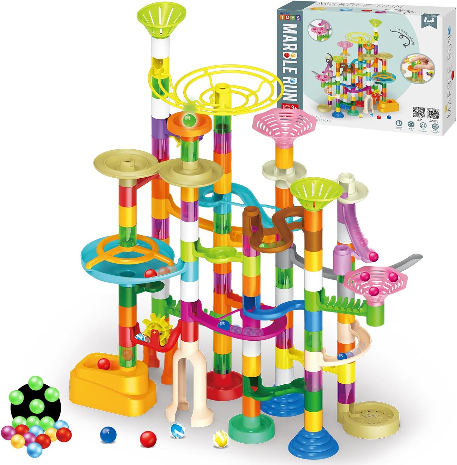 deAO Circuito Canicas Juguete Educativo