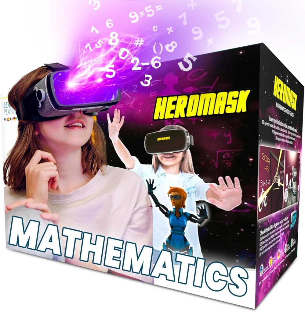 Gafas VR HeroMask - Juegos Matemáticas