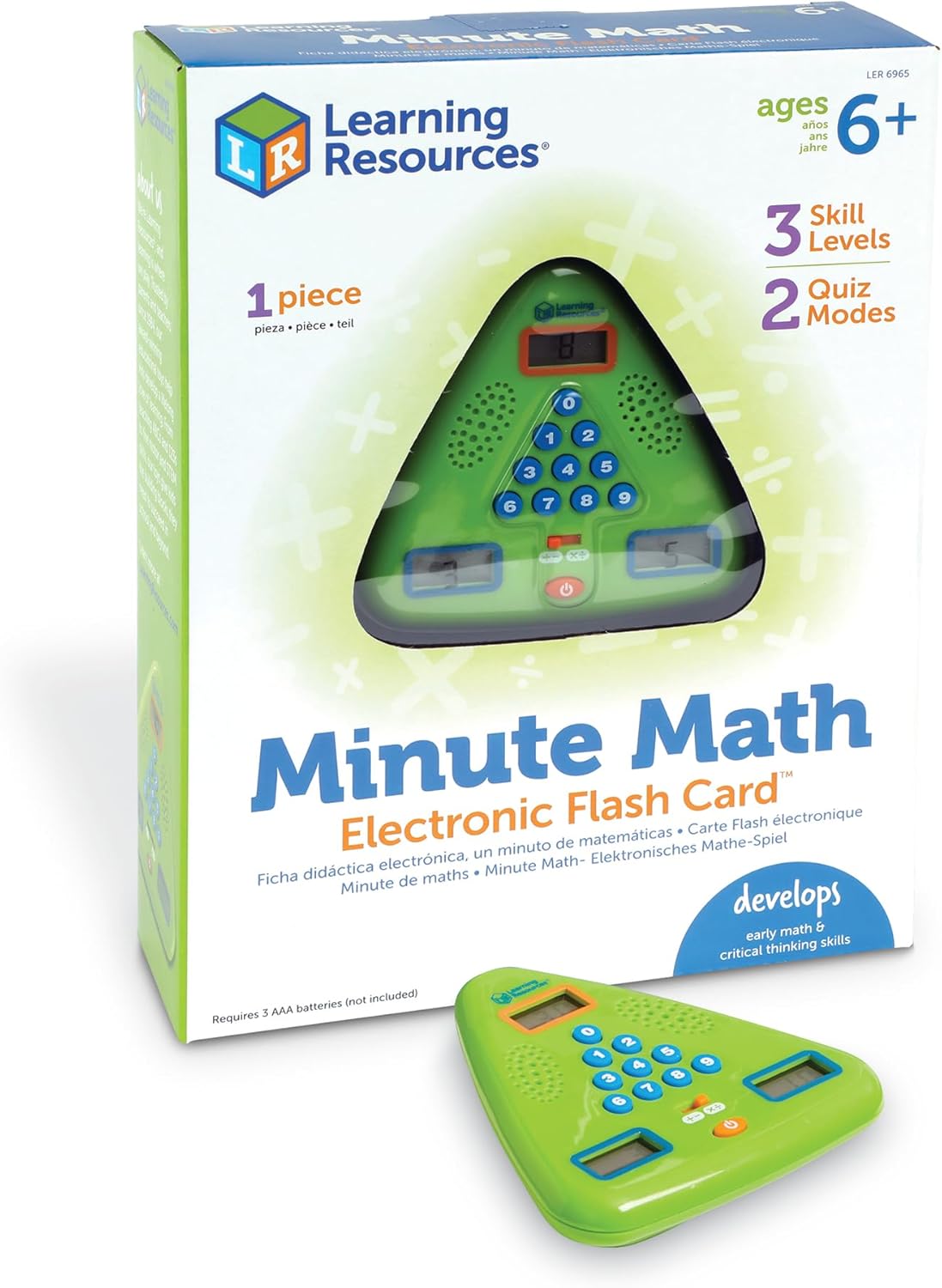 Learning Resources Minute Math - Juego Electrónico de Matemáticas