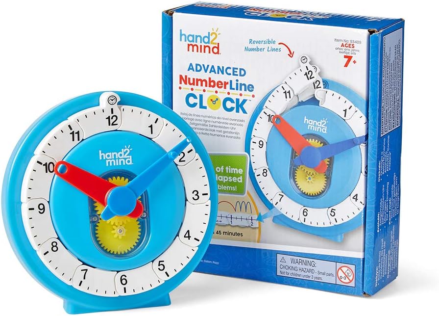 Learning Resources Reloj de Línea Numérica
