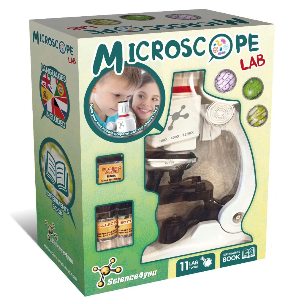 Science4you Microscopio Lab: Microscopio para Niños