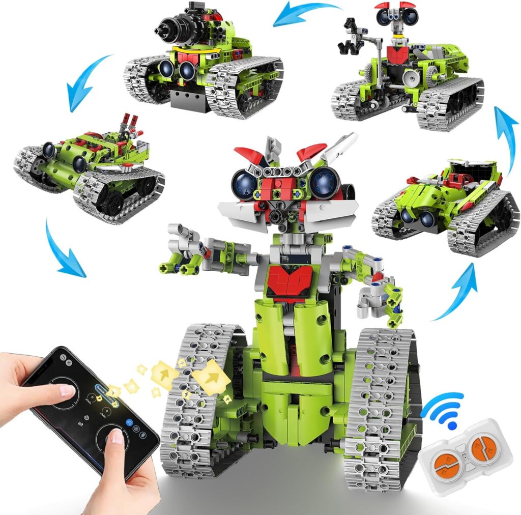 Sillbird Technic 5-en-1 – Robot programable