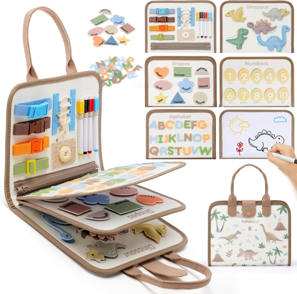 hahaland Busy Board Juguetes Montessori