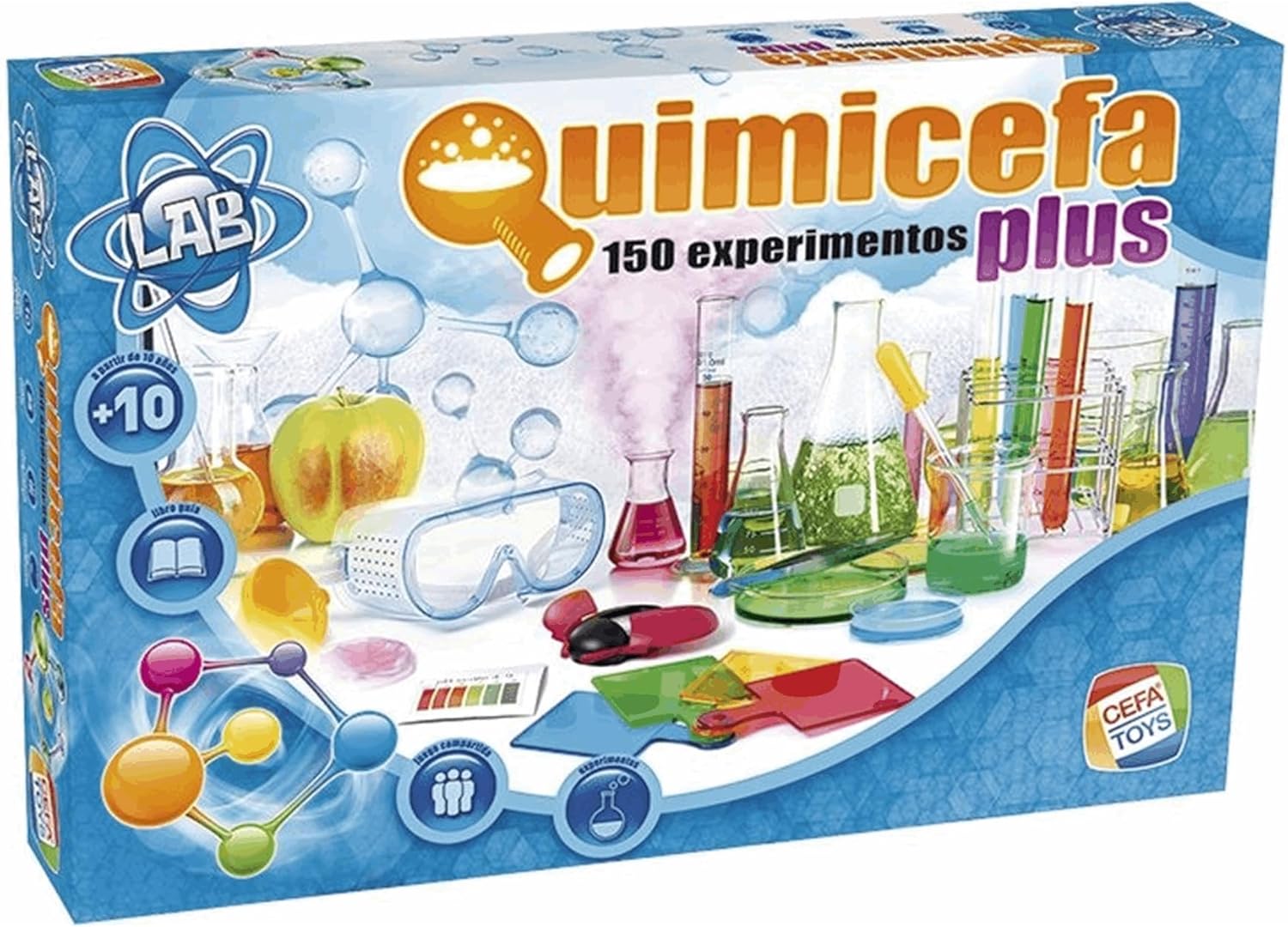 Quimicefa Plus 150 Experimentos (CEFA Toys)