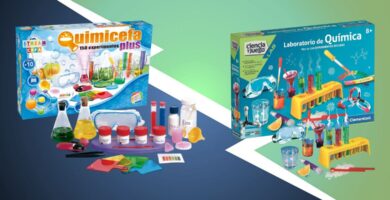 Comparativa Quimicefa Plus de CEFA Toys y Mi Laboratorio de Química de Clementoni