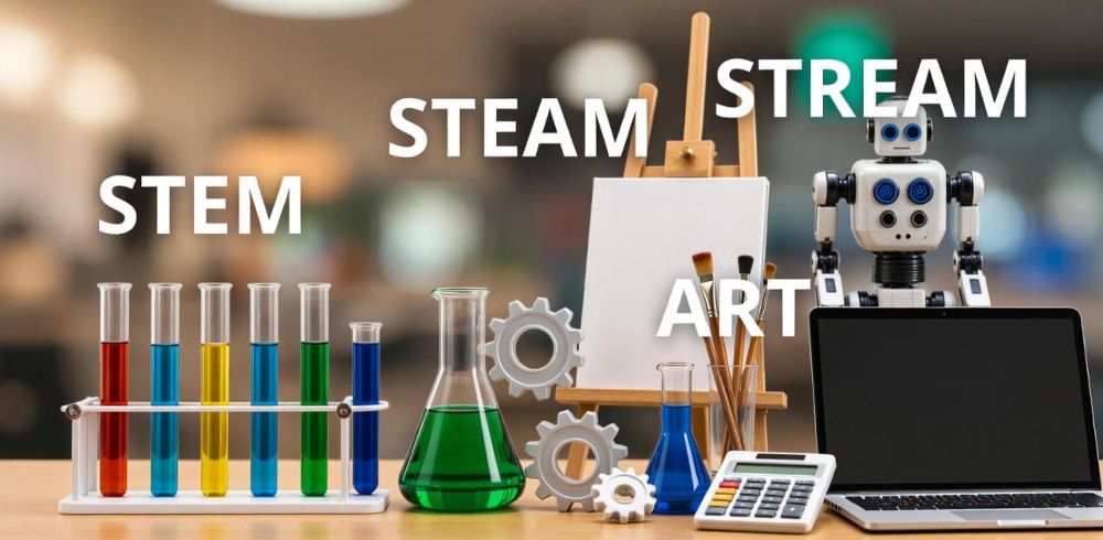 Del Método STEM, al Enfoque STEAM y STREAM