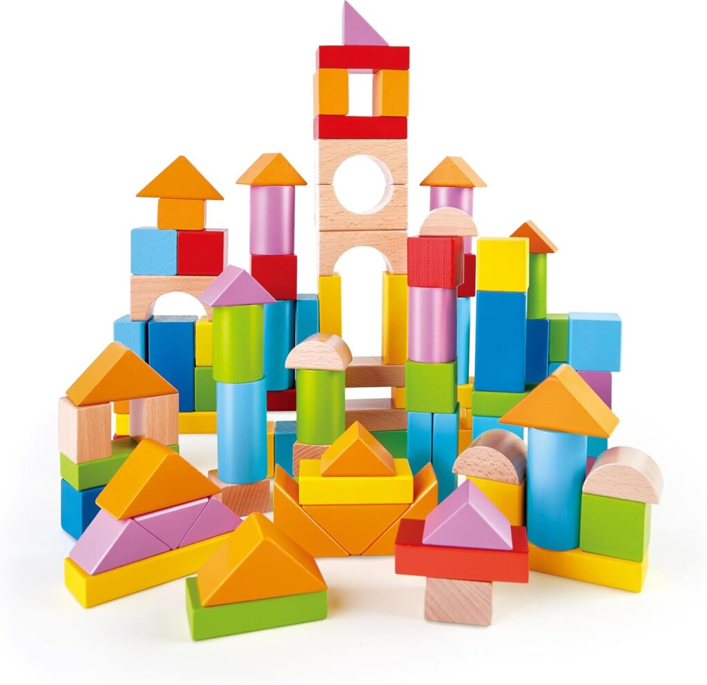 Hape Puzle de Madera 101 Bloques