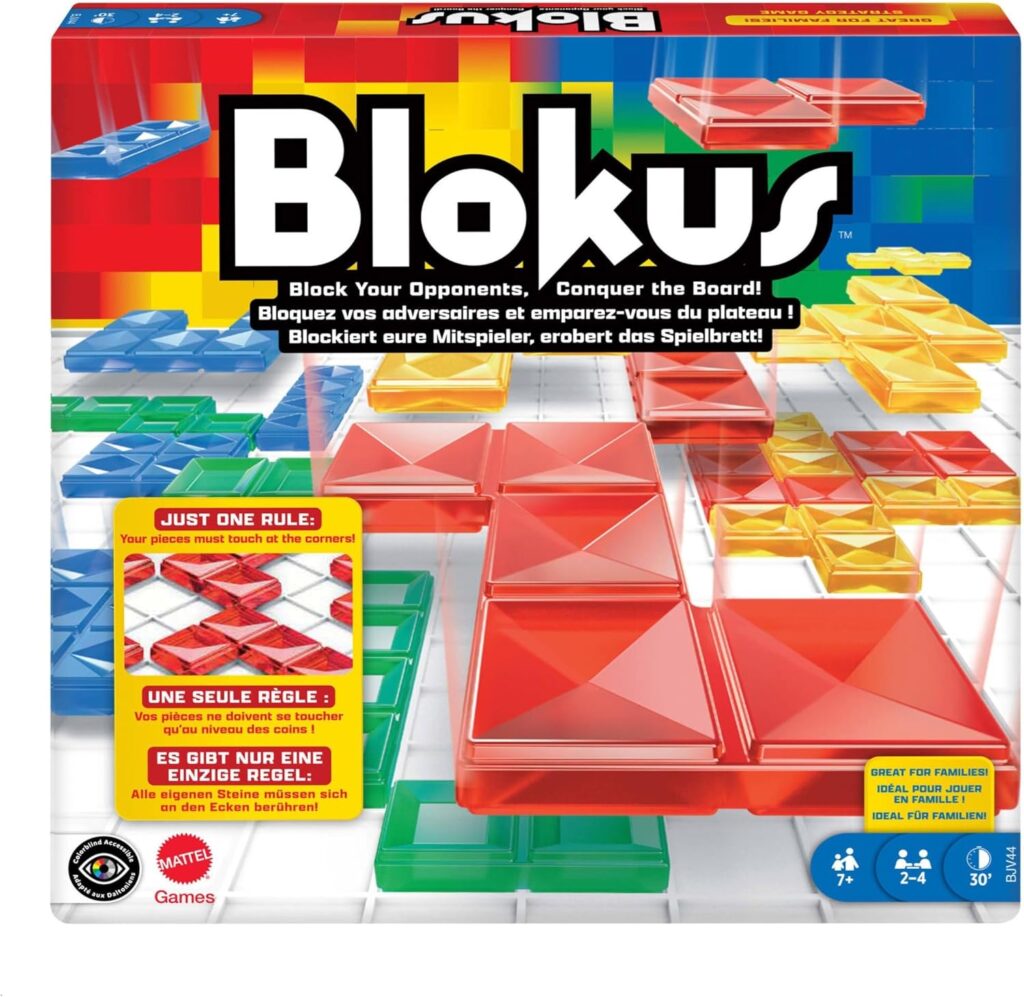 Mattel Games - Juego de Mesa Blokus